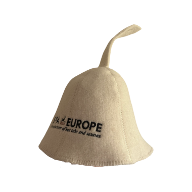 Cappello da sauna in feltro di lana