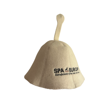 Cappello da sauna in feltro di lana