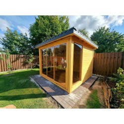 Gazebo da giardino in legno...