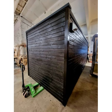 Sauna da esterno Donatello MAXI con zona relax