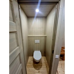 Sauna da esterno Donatello MAXI con zona relax