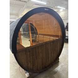 Sauna a botte con terrazza BS25T, 4-6 posti