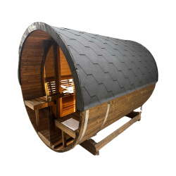 Sauna a botte con terrazza...