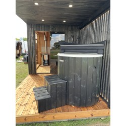 Vasca per bagno ghiacciato (ice bath) e bagno freddo