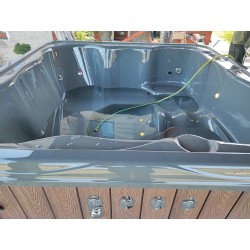 MONACO OUT - Hot tub with external stove