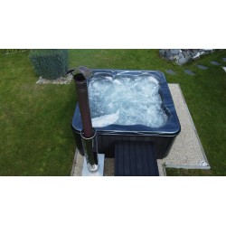 MONACO OUT - Hot tub with external stove