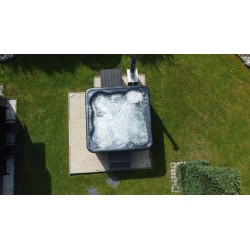 MONACO OUT - Hot tub with external stove