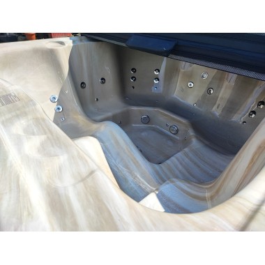 MONACO OUT - Hot tub with external stove