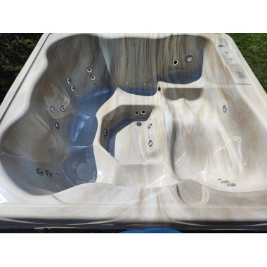 MONACO OUT - Hot tub with external stove