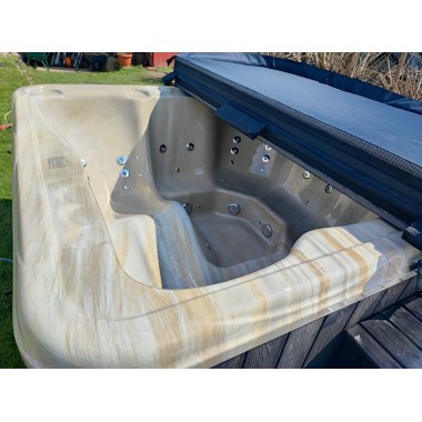 MONACO OUT - Hot tub with external stove