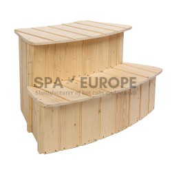 Scaletta in legno a due...