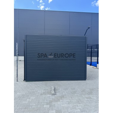 Outdoor gazebo 10x4 m