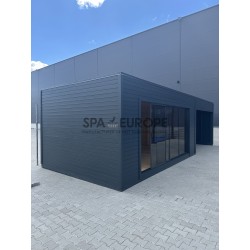 Outdoor gazebo 10x4 m