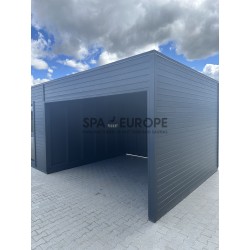 Outdoor gazebo 10x4 m