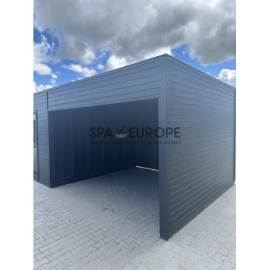 Outdoor gazebo 10x4 m