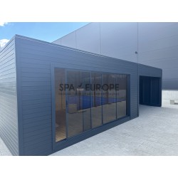 Lauko pavėsinė 10x4 m