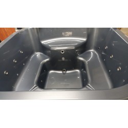 München - ACRYL Badefass Whirlpool Jacuzzi Hot Tub mit einem integrierten Ofen mit Zubehör FREI GELIEFERT