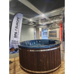 Akrilinis kubilas su integruota krosnele  - paruoštas vežimui