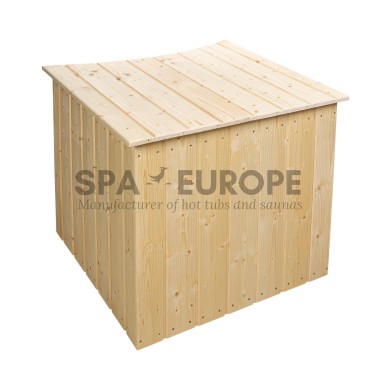 Box in legno per filtro a sabbia