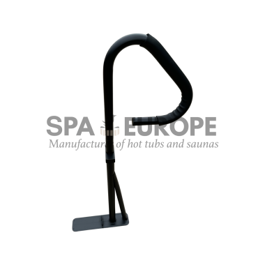 Metal hand railing