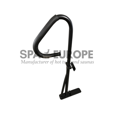 Metal hand railing