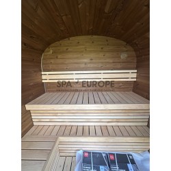 Sauna cubica da esterno CS16+R, 2-4 posti