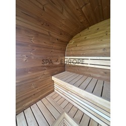 Sauna cubica da esterno CS16+R, 2-4 posti