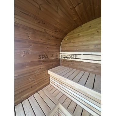 Sauna cubica da esterno CS16+R, 2-4 posti
