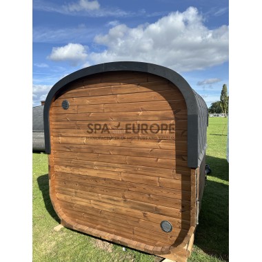 Sauna cubica da esterno CS16+R, 2-4 posti