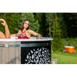 ELITE – Tinozza riscaldata a legna con stufa integrata