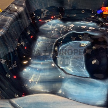 MONACO OUT – Tinozza quadrata acrilica con stufa esterna