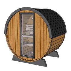 Sauna a botte da esterno...