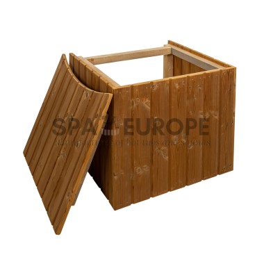 Box in legno per filtro a sabbia