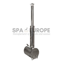 60 cm holzbefeuerte Außenheizung